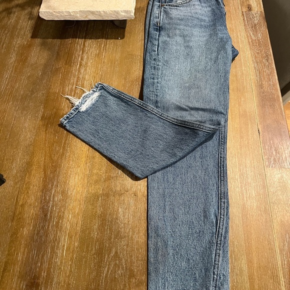 Agolde Riley cropped 24 - Picture 7 of 8